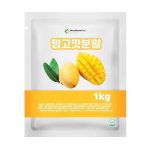 엔트레이드 코스트코 식품 업소 맛있는 천연 기타 분말 가루 식자재 망고맛분말 1kg 1개