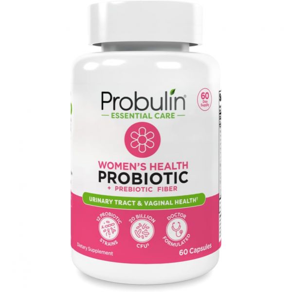 <b>Probulin</b> 갱년기 질유산균 프로불린 여성 건강 프로바이오틱스 + 질, 장 및 면역 건강을 위한 <b>프리바이오틱스</b> - 200억 CFU 12가지 Women’s Health Daily