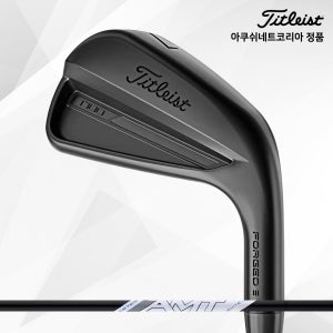 타이틀리스트 T100 블랙 한정판 남성 아이언 AMT WHITE S300 아쿠쉬네트코리아