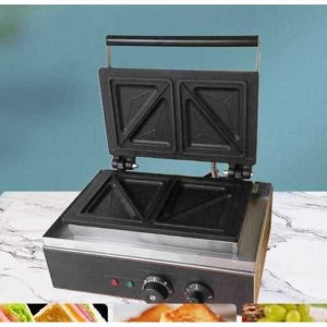 포켓 샌드위치 기계 메이커 팬 브런치 2구 업소용 빵 베이킹 파니니 포켓샌드위치기계 금형