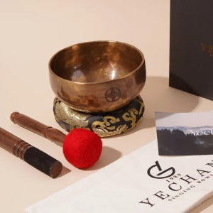 예찬 네팔 프리미엄 풀문 싱잉볼 세트 7차크라 아사나 티베탄 명상종