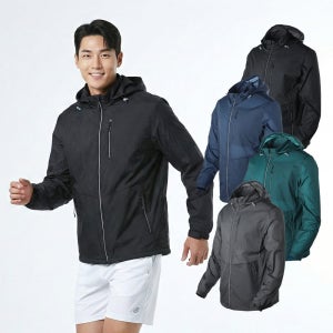 ASSENTY 아센티 남성 경량 바람막이 자켓 등산 낚시 작업복 메쉬 단체복 364