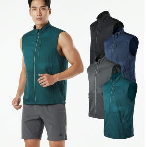 ASSENTY 아센티 남성 윙 등산 조끼 작업복 바람막이 경량 망사 단체복 363