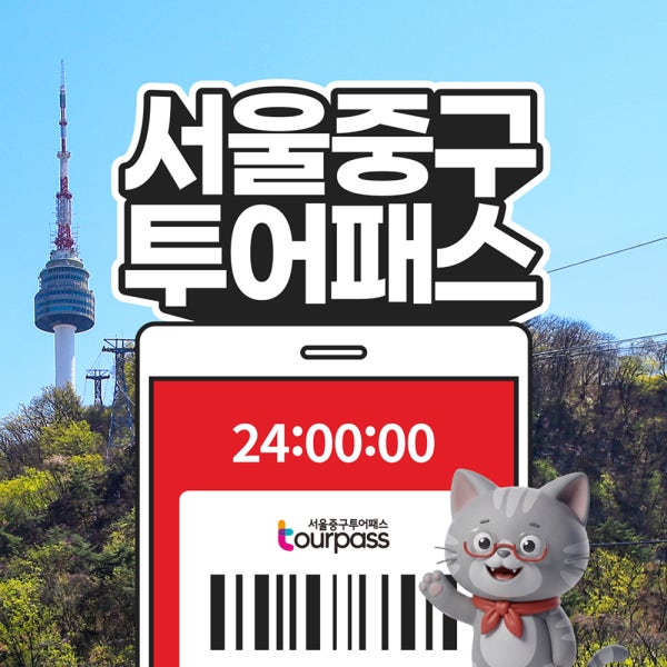서울중구투어패스 / 여행 가볼만한곳 남산 케이블카 덕수궁 명동 을지로 동대문 DDP 카페