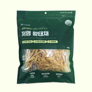 먹어도 살 안찌는 강아지간식, 무염 황태채