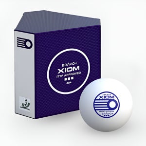 엑시옴 ABS 탁구공 브라보 플러스 6개입 / 시합구 ITTF 경기용 ABS재질 심볼