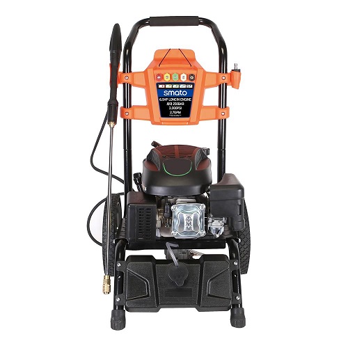 엔진고압세척기 고압세차기 외벽청소 250bar SM-250EG 론신엔진