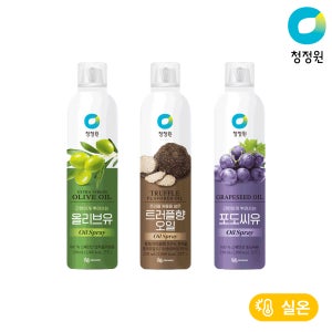 청정원 포도씨유(스프레이) 250ml 외 2종 총2개