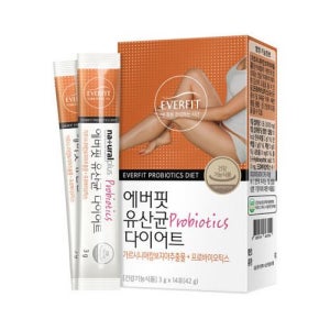 내츄럴플러스 에버핏 유산균 다이어트 3g 14포