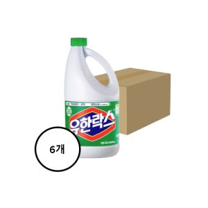 유한 락스 후레쉬 2LX6개(1Box) 대용량