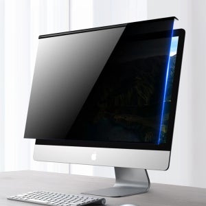 수호자 거치식 모니터 보안 시력보호 사생활보호필름 22인치