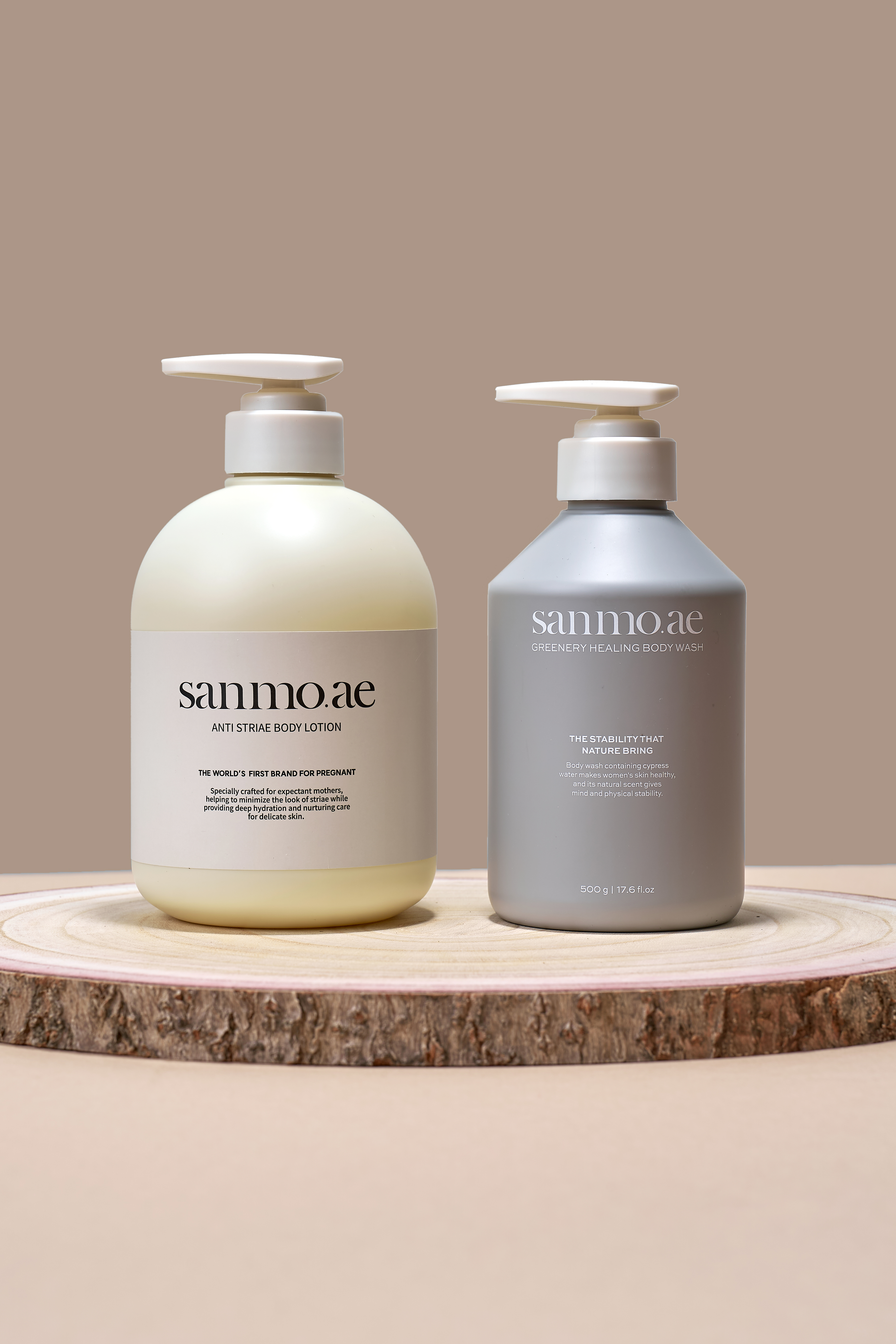 산모애 임산부 안티 스트라이 리페어 로션 바디워시 세트 750+500 출산선물 안심성분