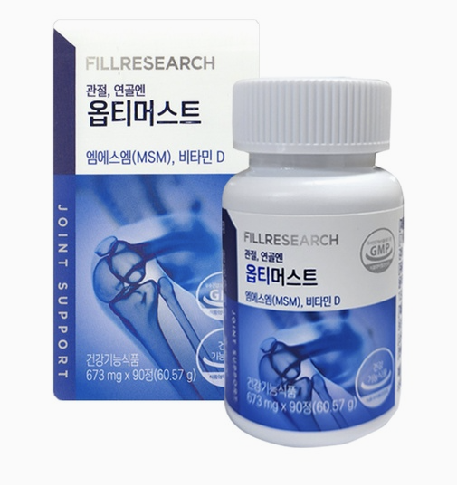 <b>필리서치 관절</b> 연골엔 옵티머스트 673mg x 90정 1개