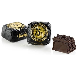 Venchi Chocoviar 500g 1팩 75% 다크 Venchi Cubotto Chocoviar 75% Dark Chocolate Loose Chocolates (500