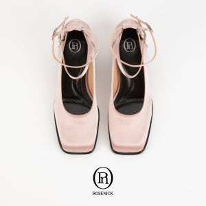 [40년 장인 수제화 로제니크] 루미아 발목 스트랩 메리제인 통굽 (5cm/5colors)