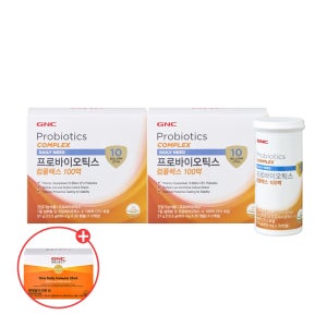 [사은품 증정] GNC 프로바이오틱스 컴플렉스 100억 60캡슐, 2개