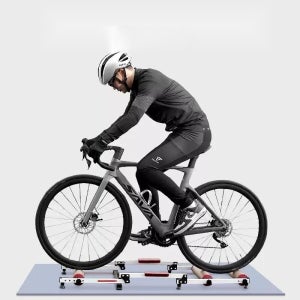 트레이너 자전거 실내 고정 로라 롤러 연습 스마트 즈위푸트 평로라 운동 사이클링 훈련