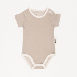 썬데이허그 데일리 유아 신생아 메쉬코튼 반팔 바디수트