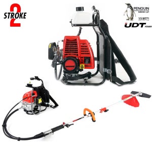 DLUXE 고출력 2행정 엔진예초기 427ES (42.7cc) 배부식 예초기 루프핸들