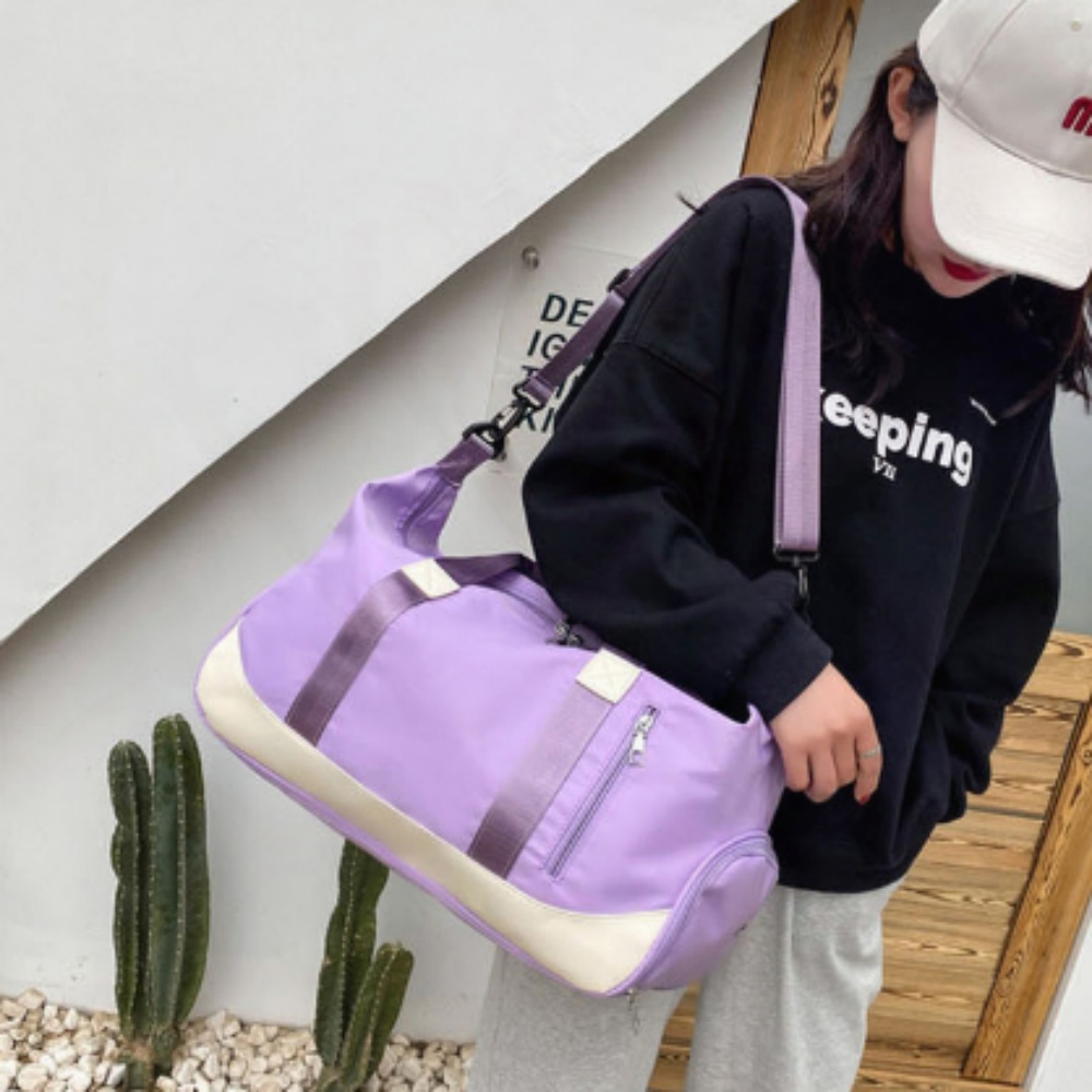 파스텔 스포츠 보스턴백 여행용 대용량 경량 짐가방 헬스장