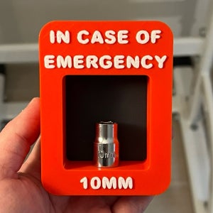 정비사/미케닉 친구 선물용 10mm 소켓 비상용 키트