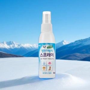 정전기 방지 스프레이 옷 이불 침대 섬유 정전기제거 허브향 60ml