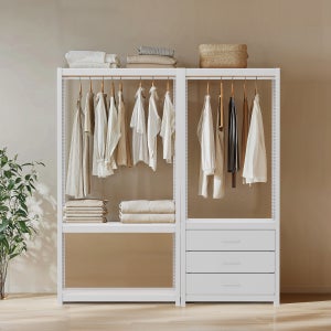 시스템 행거 선반 옷장 드레스룸 서랍장 홈던트하우스 코너 2800 C세트