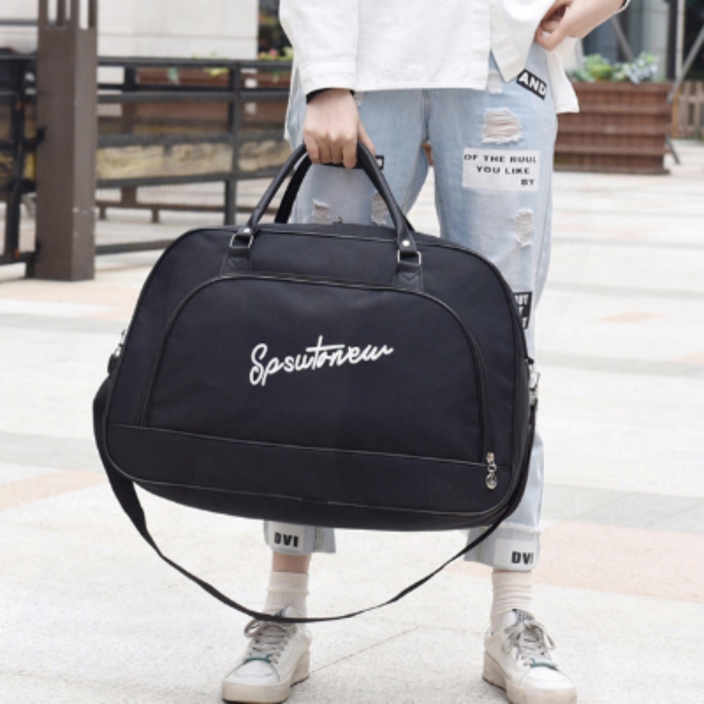 영문로고 보스턴백 스포츠 방수 헬스장 여행용 휴대용