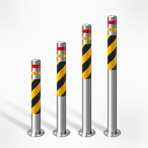 전기차 충전소 스텐볼라드 앙카식 76파이 높이700 B형 SBR-80281 스텐셋트앙카포함