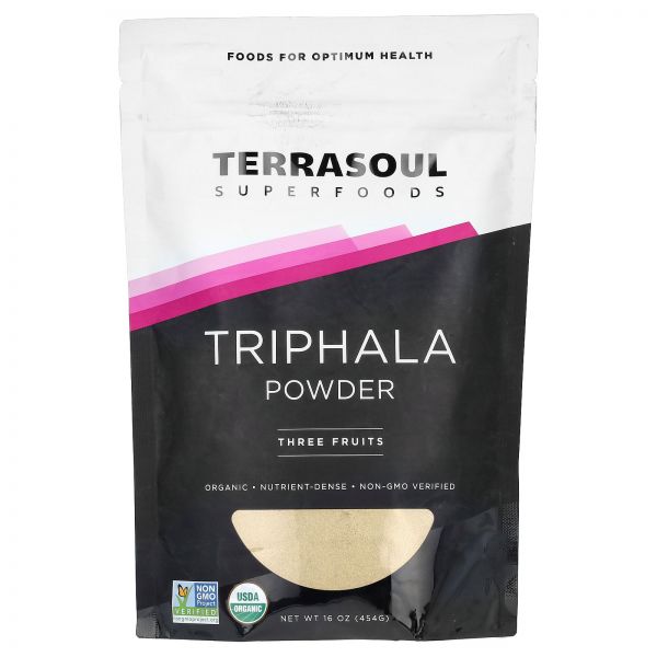 <b>테라</b>소울 슈퍼푸드 <b>트리</b>팔라 가루 세 가지 과일 454g