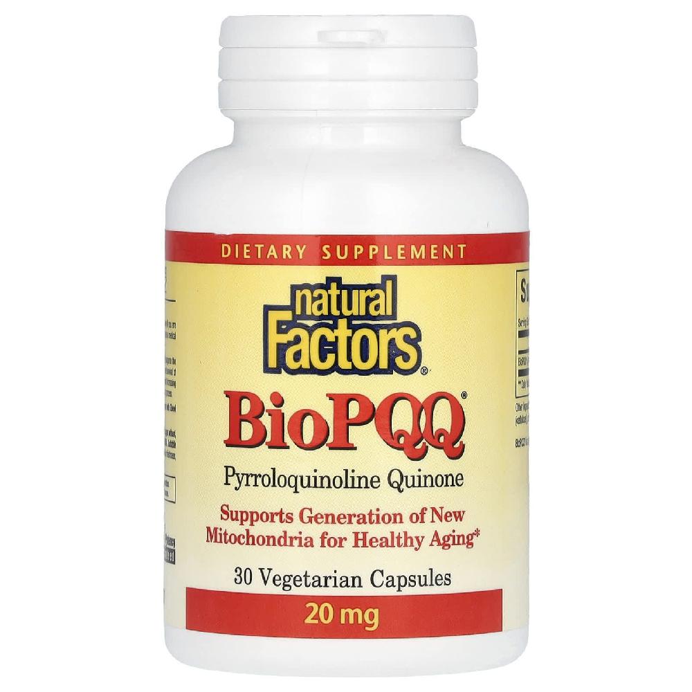 <b>BioPQQ 20mg</b> 30베지캡슐 내추럴팩터스