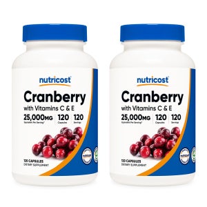 뉴트리코스트 크랜베리 추출물 120캡슐 2병