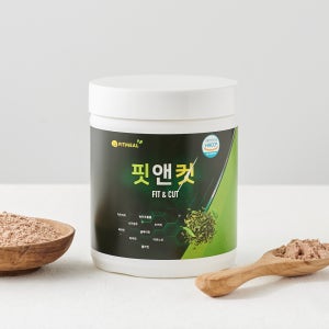 핏앤컷 강력한 칼로리컷팅제 식이섬유 녹차 카테킨 차전자피 탄수화물컷팅 헬스보조제 500G