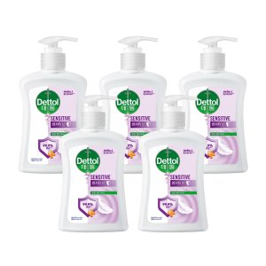 데톨 항균 핸드워시 센서티브 250ml 5개 / 오리지널 스킨케어