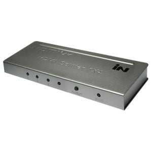 인네트워크 1:4 HDMI 모니터분배기 메탈형 아답터포함 IN-HD104