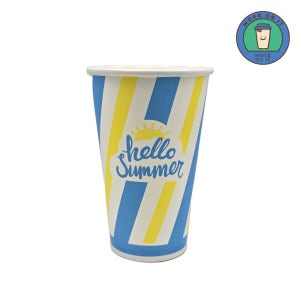 아이스종이컵 500ml (16온스) 헬로썸머 슬러시컵 음료컵 테이크아웃컵 1000개
