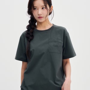 [디스커버리] 프레시벤트 우븐 여성 가슴포켓 반팔티셔츠 4종 택1 DWRS82053