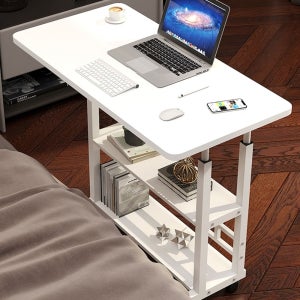이동식 높낮이조절 책상 스탠딩 침대 사이드테이블