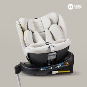 [체험단 특가] 니스툴그로우 아이사이즈 신생아 카시트 포르테360 회전형