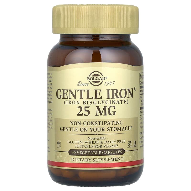 솔가 철분 25 젠틀<b>아이언</b> Gentle Iron <b>킬레이트</b>철분
