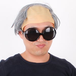 2대8 대머리 가발 파티가발 이벤트 할로윈 연극 공연