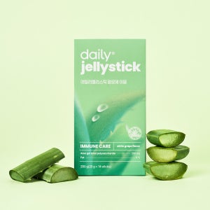[라운지전용] 데일리 젤리스틱 알로에 이뮨 / 먹는 알로에베라겔 면역다당체 200mg 14포, 1개