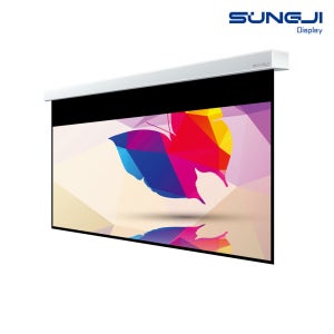 16:9 성지 SJ-NBW 전동 와이드스크린 대형 무선 노출형 빔스크린 762cm(300인치), 1개