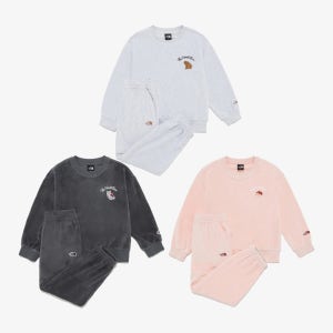 노스페이스 키즈 애니메이트 스웻 세트 K S ANI-MATE SWEAT SET NM5MR62