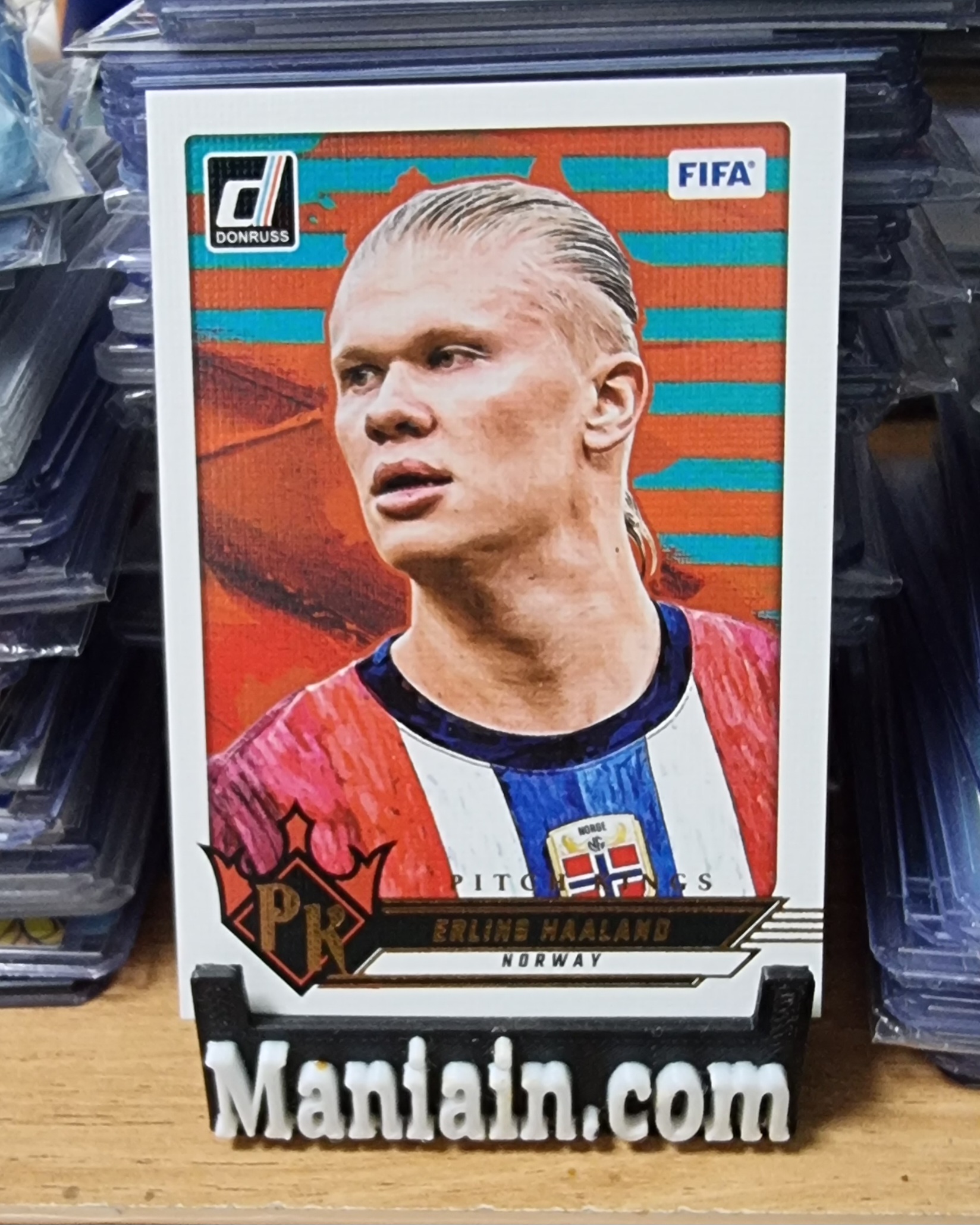 엘링 홀란 2024-25 Donruss Pitch Kings 홀란드 No-11 축구카드