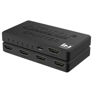 [IN-NETWORK] HDMI 분배기 TV 컴퓨터 듀얼 모니터 확장 1:4 IN-MINIHD104