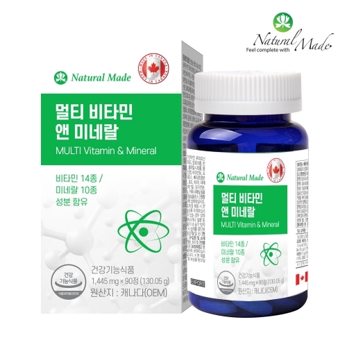 네츄럴메이드 멀티비타민 앤 미네랄