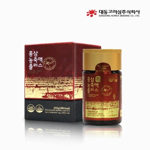대동고려삼 <b>홍삼정 홍삼</b>농축액 플러스(6년근) 240g