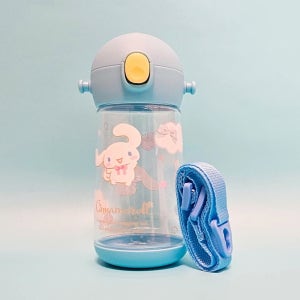 산리오 시나모롤 원터치 어깨끈 트라이탄 물통 유아 아동 초등 여아 어린이 견학 소풍 물병