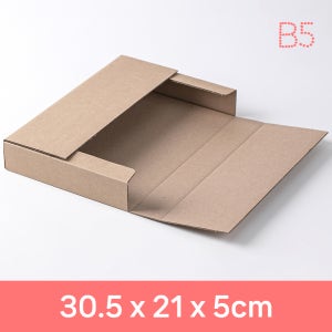 B5 액자형 택배박스 크라프트 5호 (30.5x21x5cm) 10인치 태블릿 포장 박스